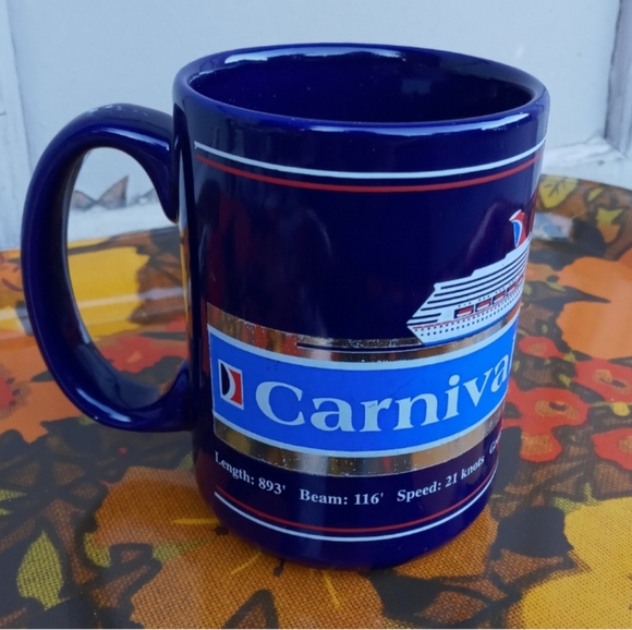 VINTAGE COFFEE MUG CRUISE LINE